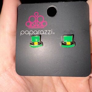 Paparazzi Leprechaun Hat Earrings
